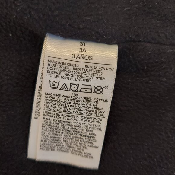 Old Navy Toddler Coat Hooded Jacket Size 3T | Raincoat Windbreaker - Picture 5 of 7